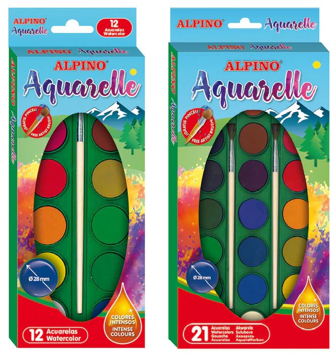 Acuarelas Alpino